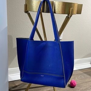 Royal blue Botkier leather tote